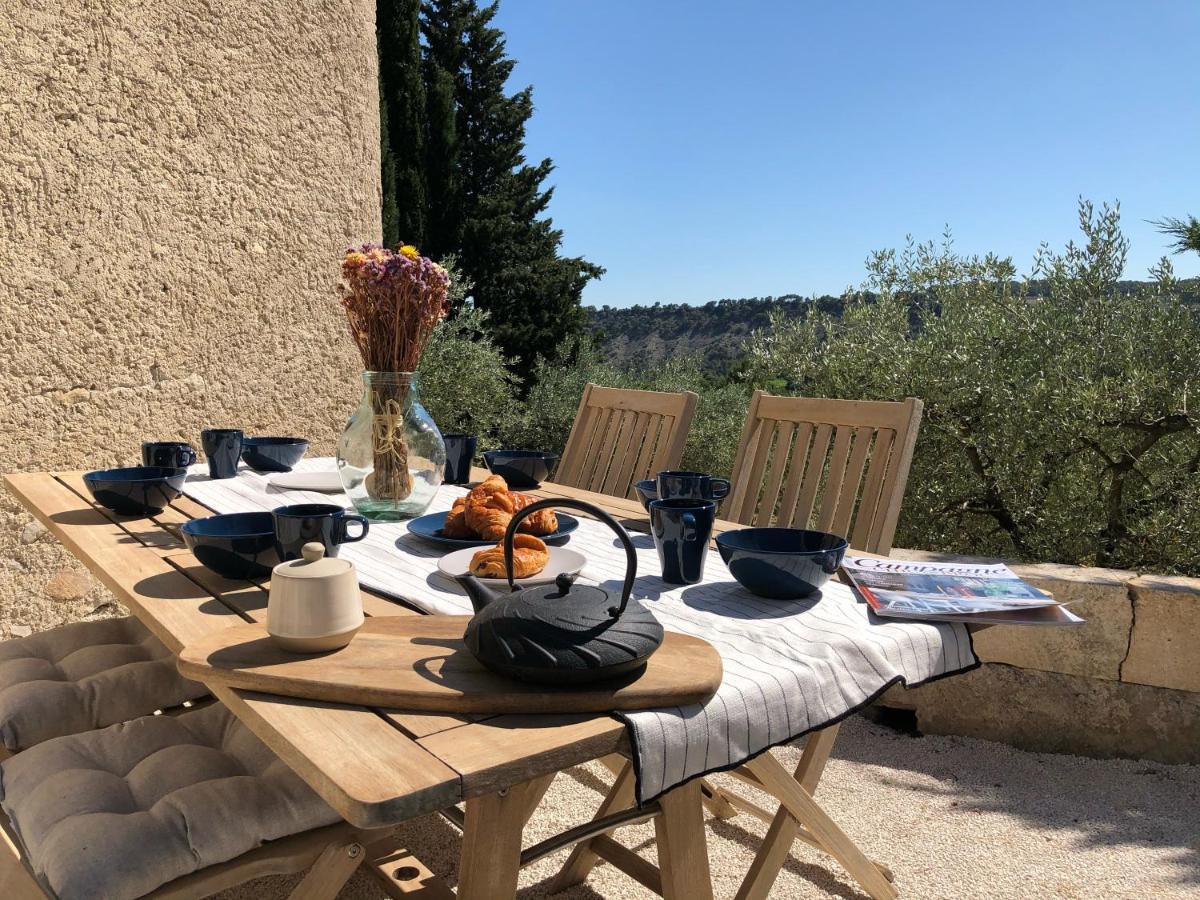 Mas Provencal La Serallere Au Coeur Des Oliviers Venterol  Exteriör bild